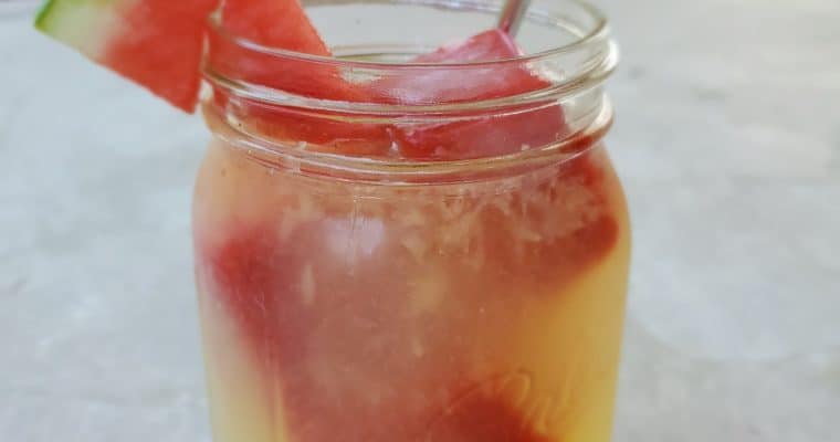 Strawberry Watermelon Homemade Lemonade