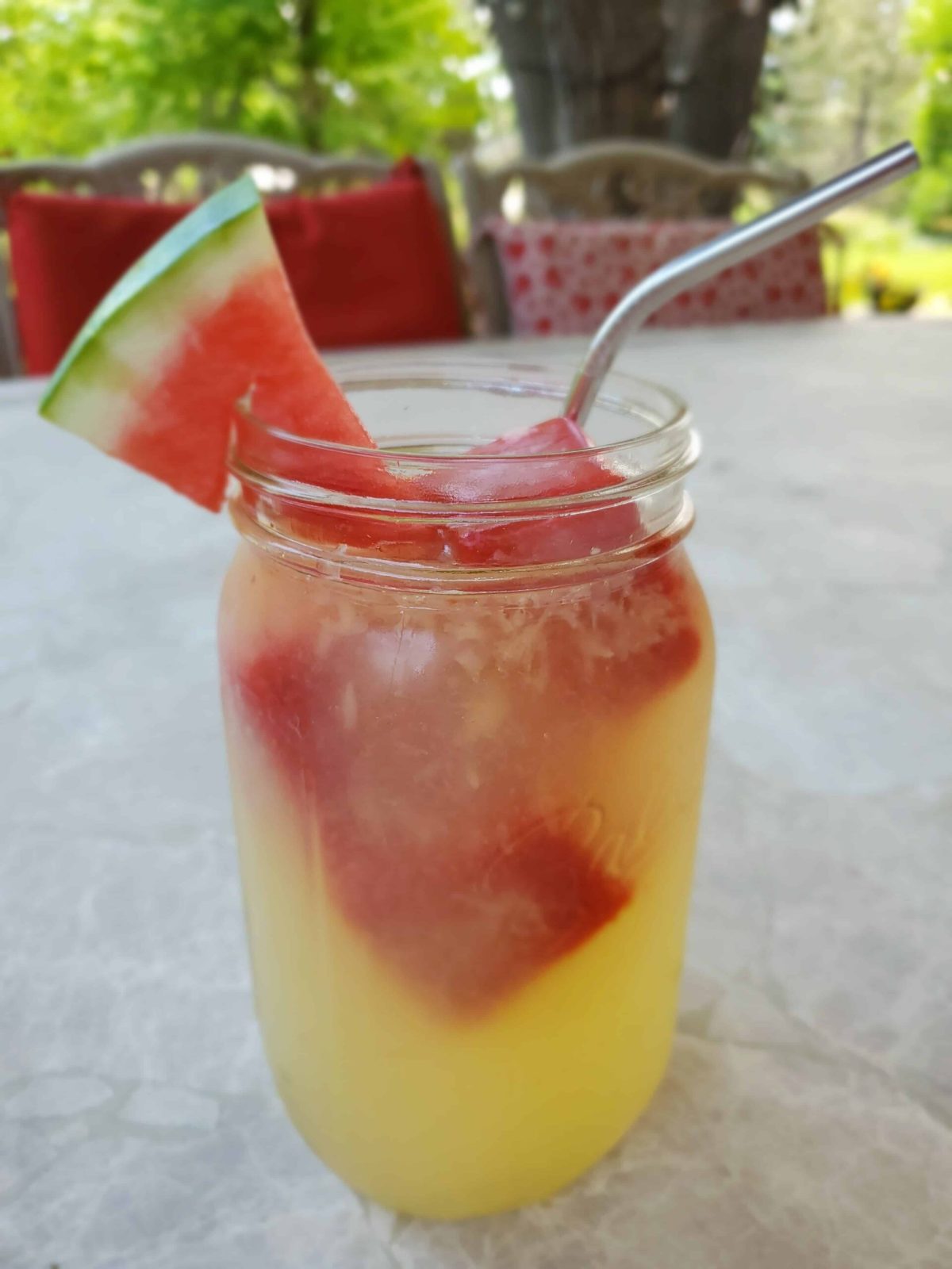 Strawberry Watermelon Homemade Lemonade